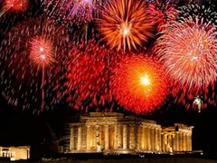 Новый Год в Греции (Афины)