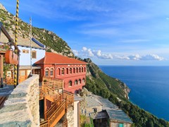 Agia-Anna-monastery-guesthouses-in-Mount-Athos