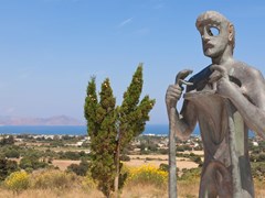 Статуя Асклепия, Кос, Греция