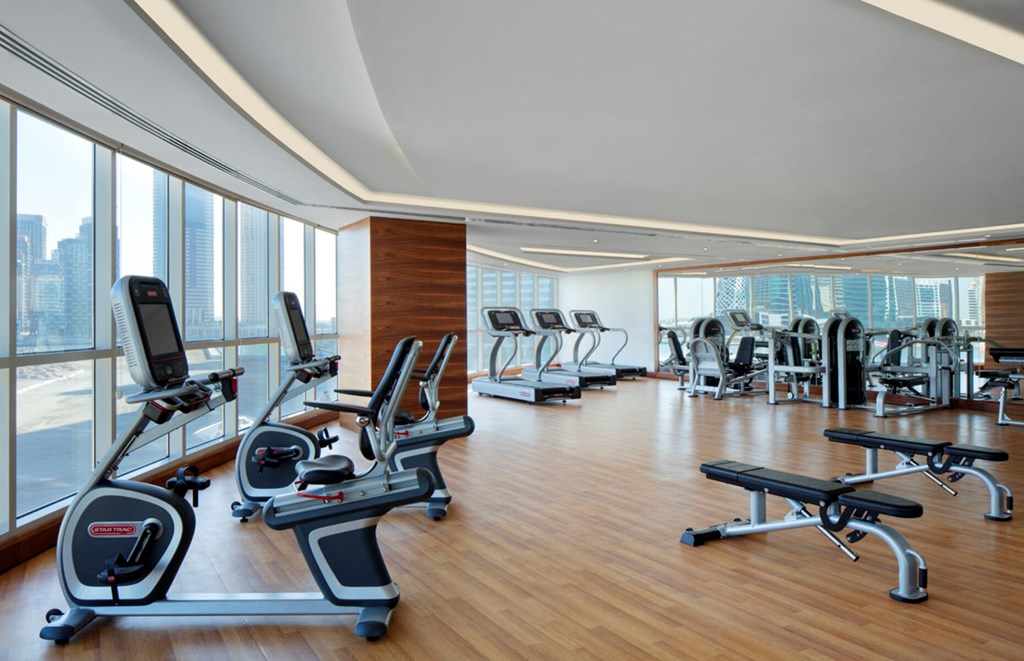 Radisson Blu Hotel Dubai Waterfront: Gym