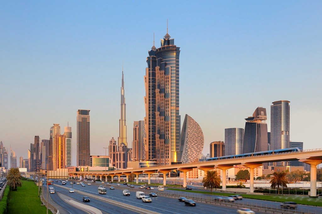 JW Marriott Marquis Hotel Dubai: Hotel exterior