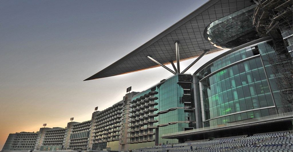 The Meydan Hotel, Dubai: Hotel exterior