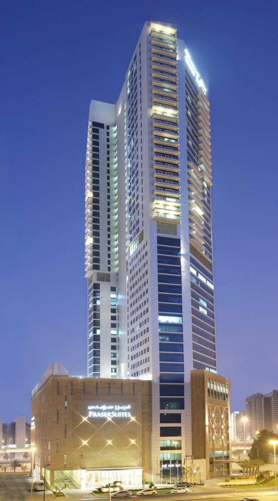 Fraser Suites Dubai: Hotel exterior