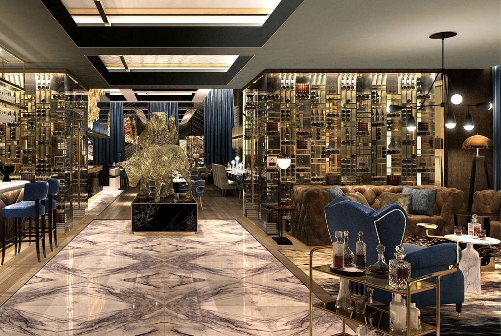 Waldorf Astoria Dubai International Financial Centre: Bar