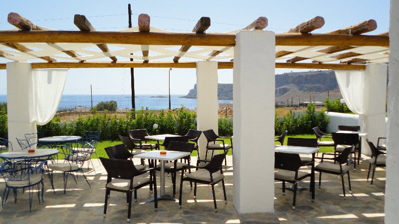 Lindos Sun: Terrace