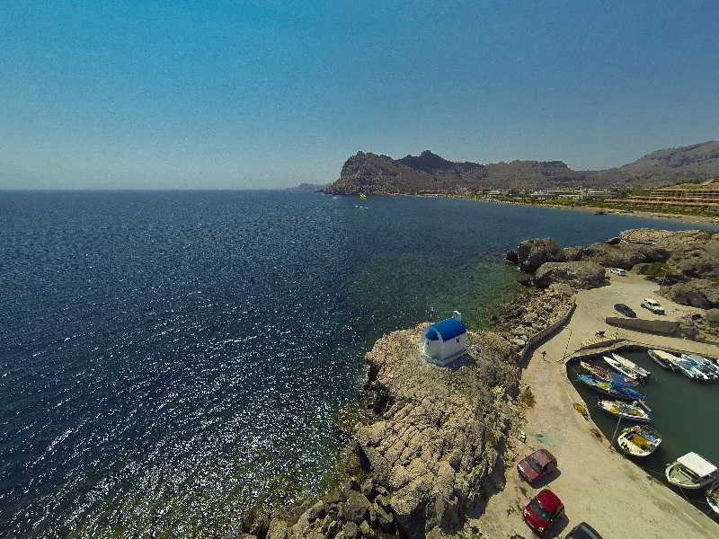 Kolymbia Bay Art: Beach