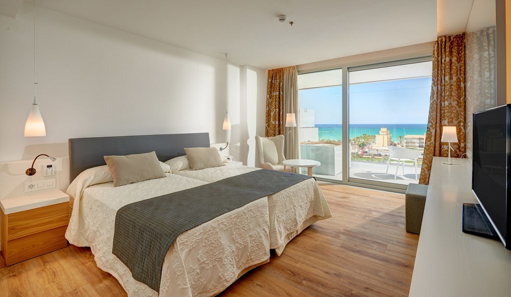 Hipotels Playa de Palma Palace: Room Double or Twin SEA VIEW