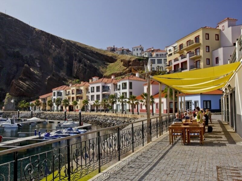 Botel Alcudiamar: Terrace