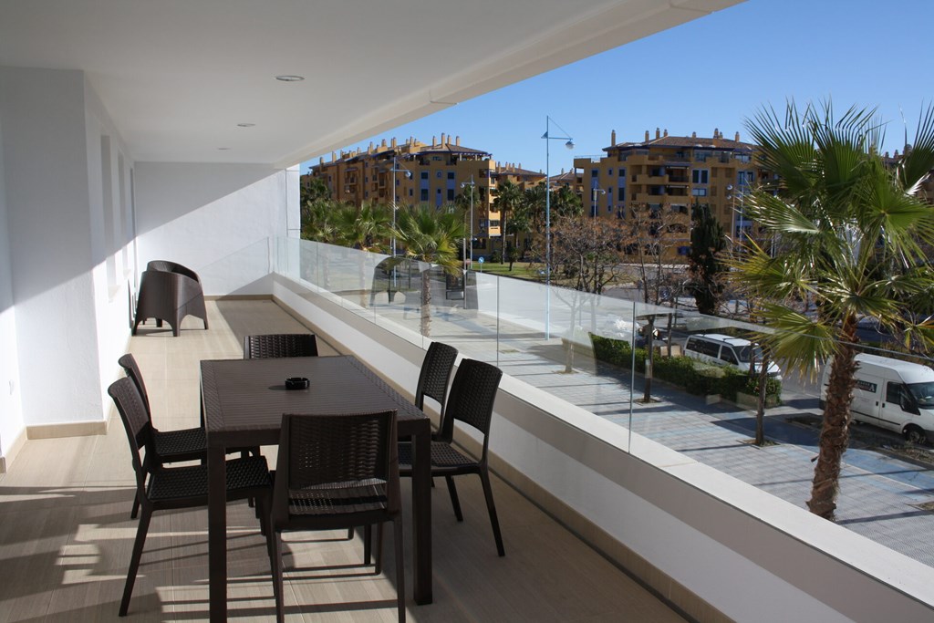 Aqua Apartments Marbella: Terrace