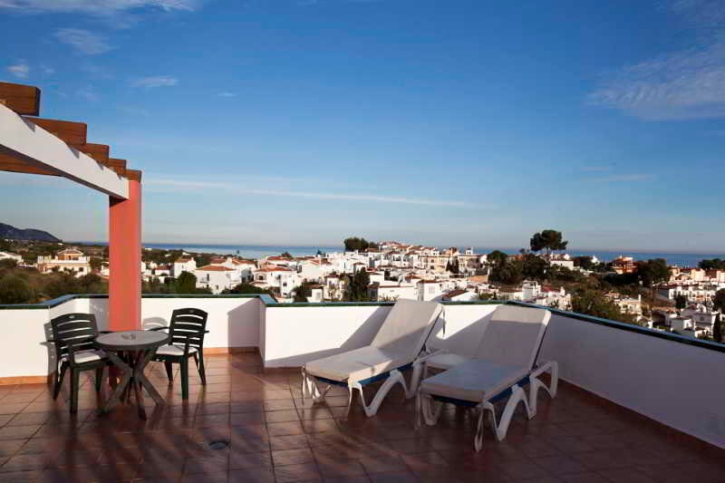 Los Arcos: Terrace