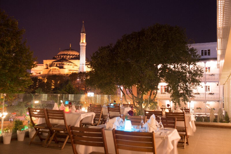 Hagia Sophia Hotel Istanbul Old City: Terrace