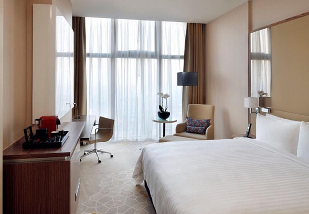 Marriott Hotel Istanbul Sisli: Room DOUBLE DELUXE SEA VIEW