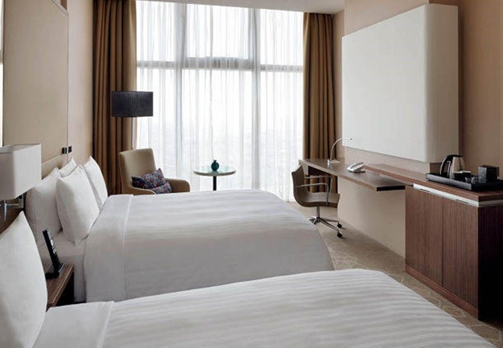 Marriott Hotel Istanbul Sisli: Room DOUBLE DELUXE SEA VIEW