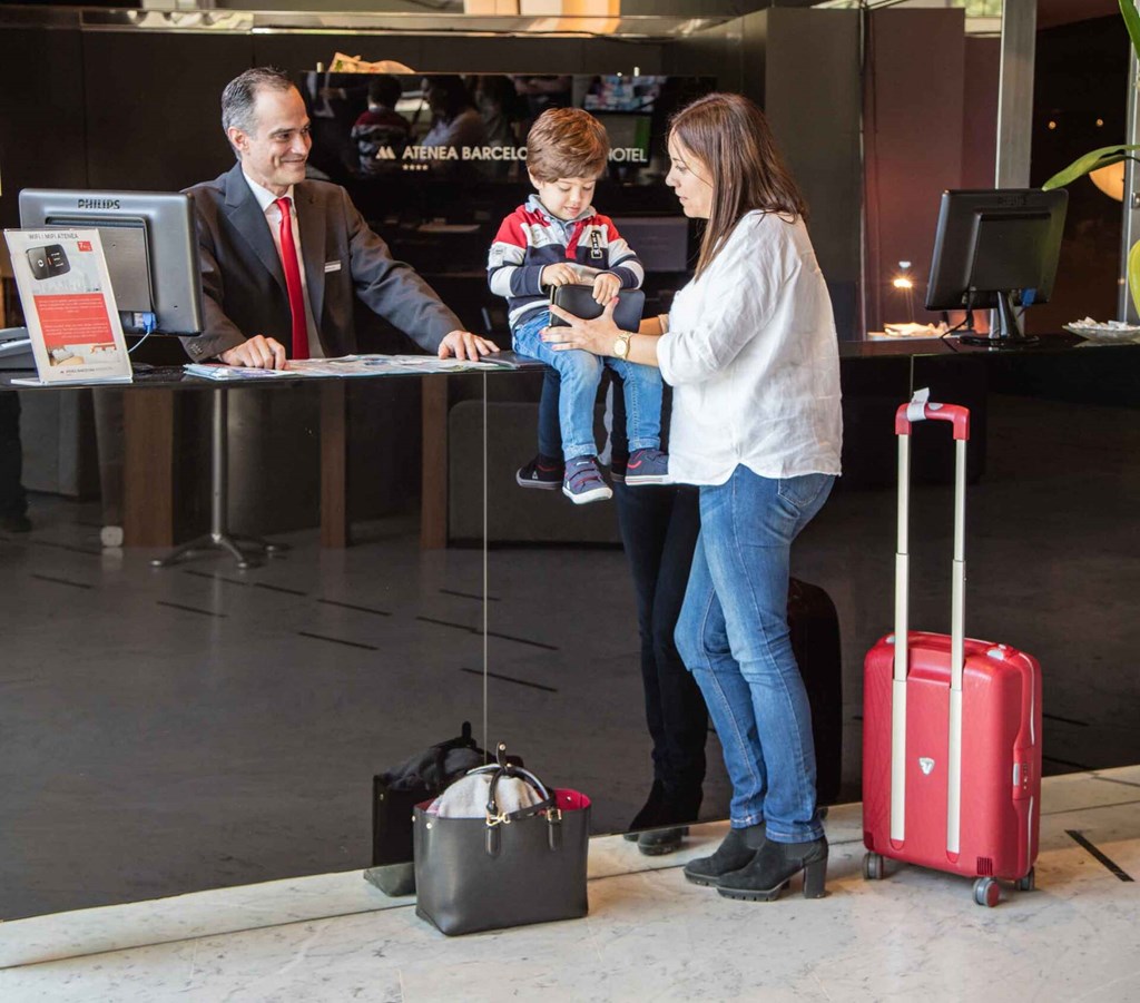 Atenea Barcelona Aparthotel: Lobby