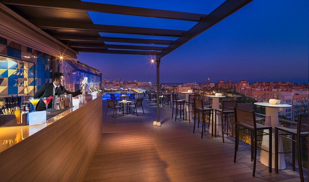 H10 Marina Barcelona: Terrace