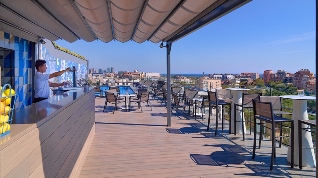 H10 Marina Barcelona: Terrace