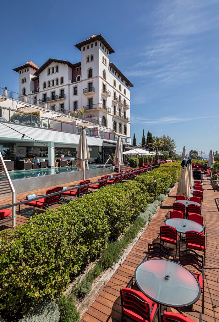 Gran Hotel la Florida: Terrace