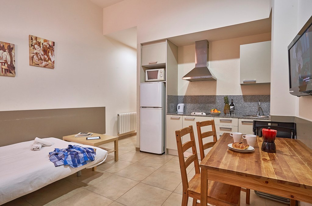 Barcelona Sants Station Apartments: Room STUDIO CAPACITY 2