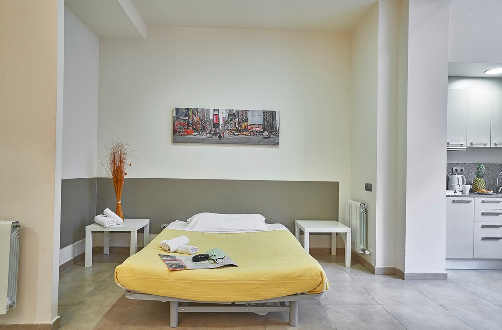 Barcelona Sants Station Apartments: Room STUDIO CAPACITY 2