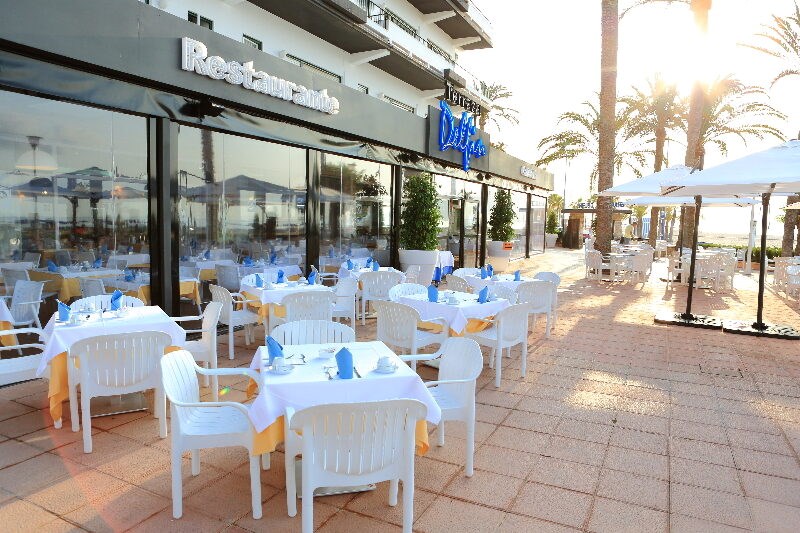 Gran Hotel Delfin: Restaurant