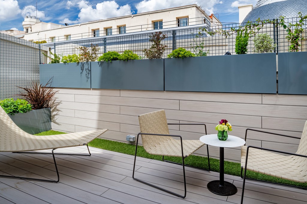 NH Collection Madrid Paseo del Prado: Terrace