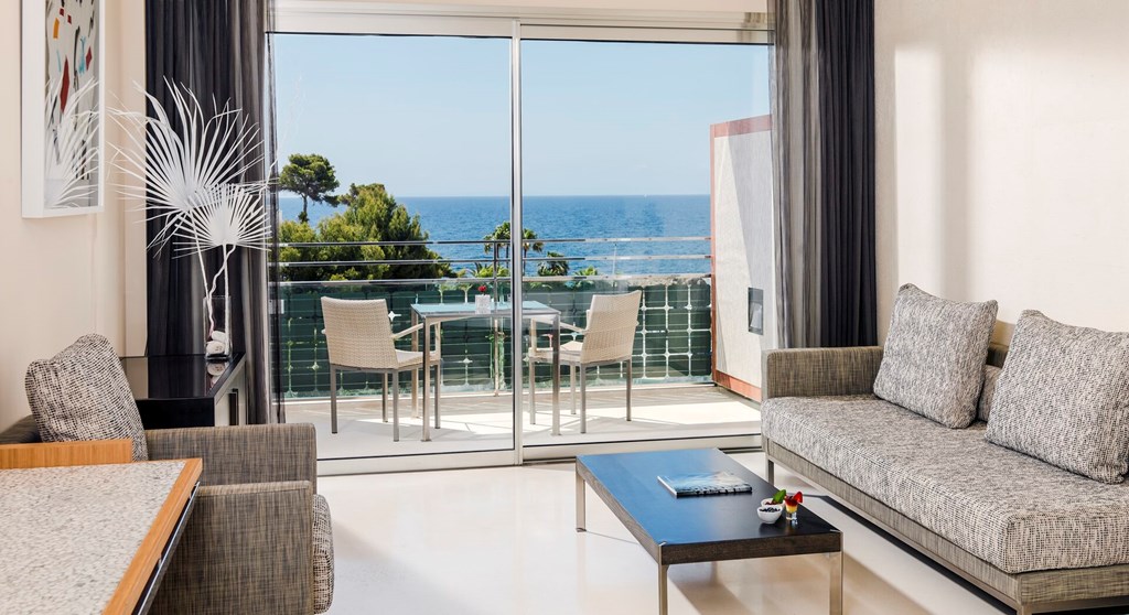 Aguas de Ibiza Grand Luxe Hotel: Room JUNIOR SUITE SEA VIEW