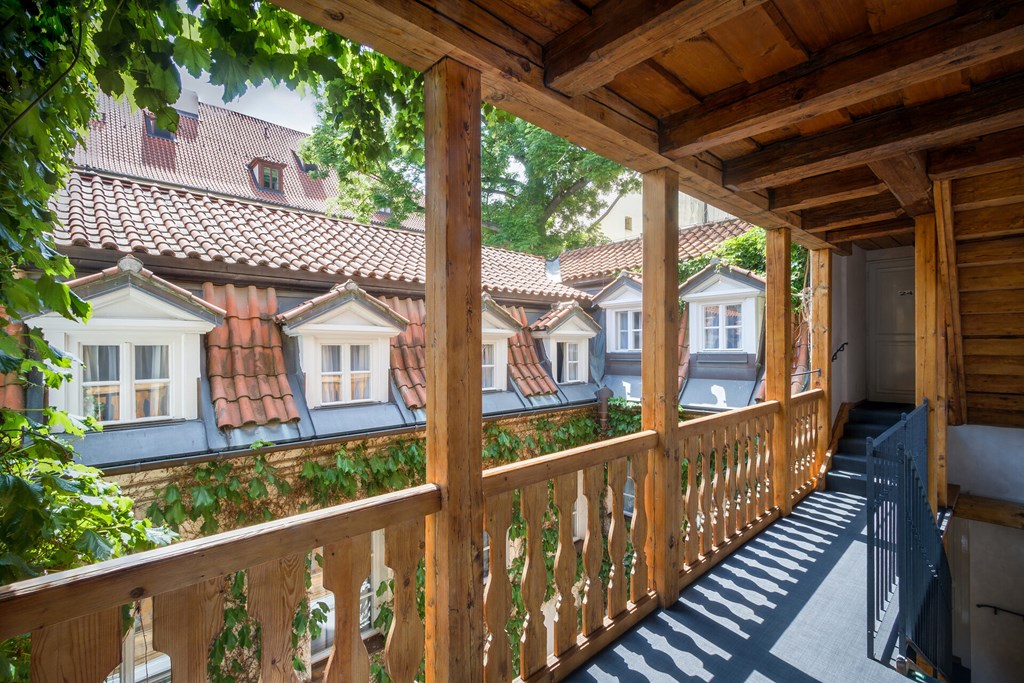 Hotel Waldstein: Terrace