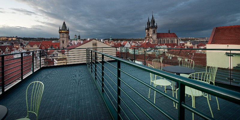 Residence Leon D'Oro: Terrace