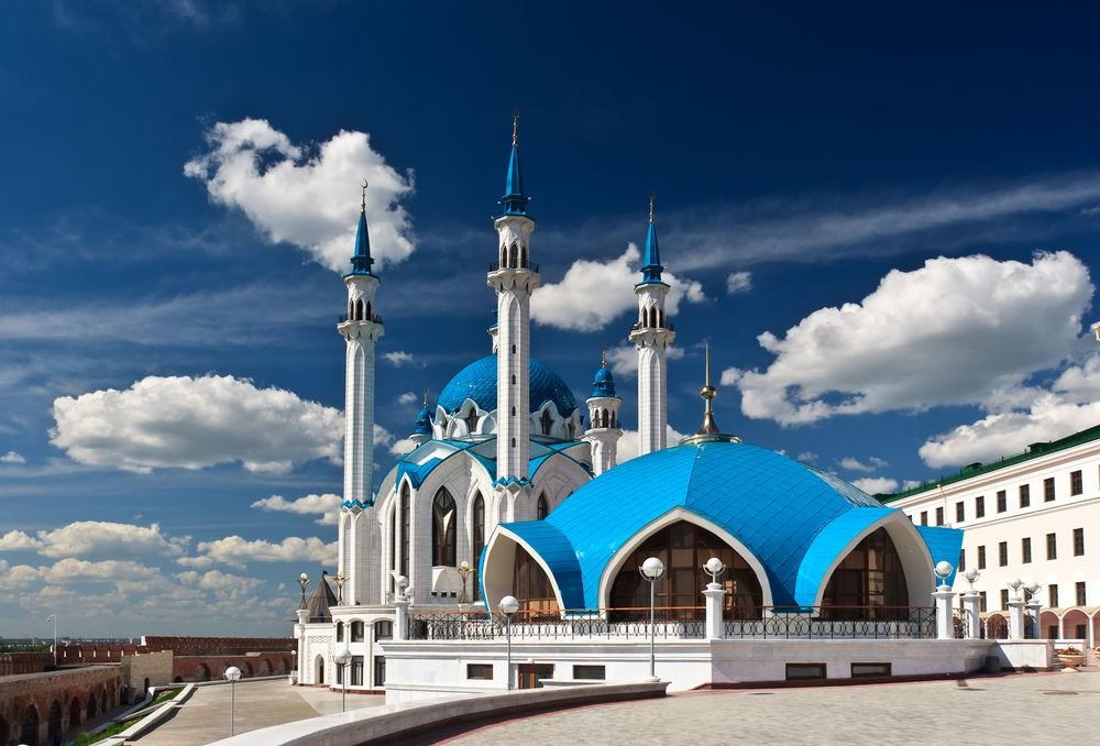 Courtyard Kazan Kremlin: General view