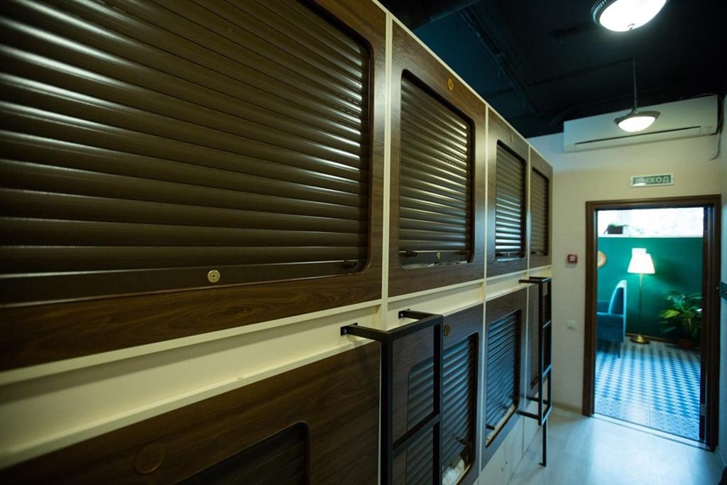 Capsule Hotel InterQUBE Tretyakovskaya: Room DOUBLE STANDARD