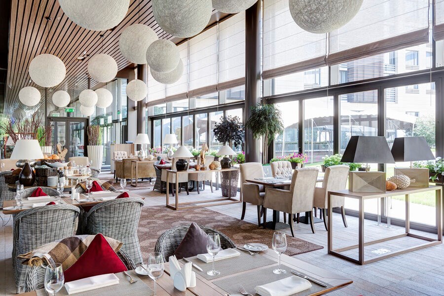 DoubleTree by Hilton Moscow Marina: Terrace