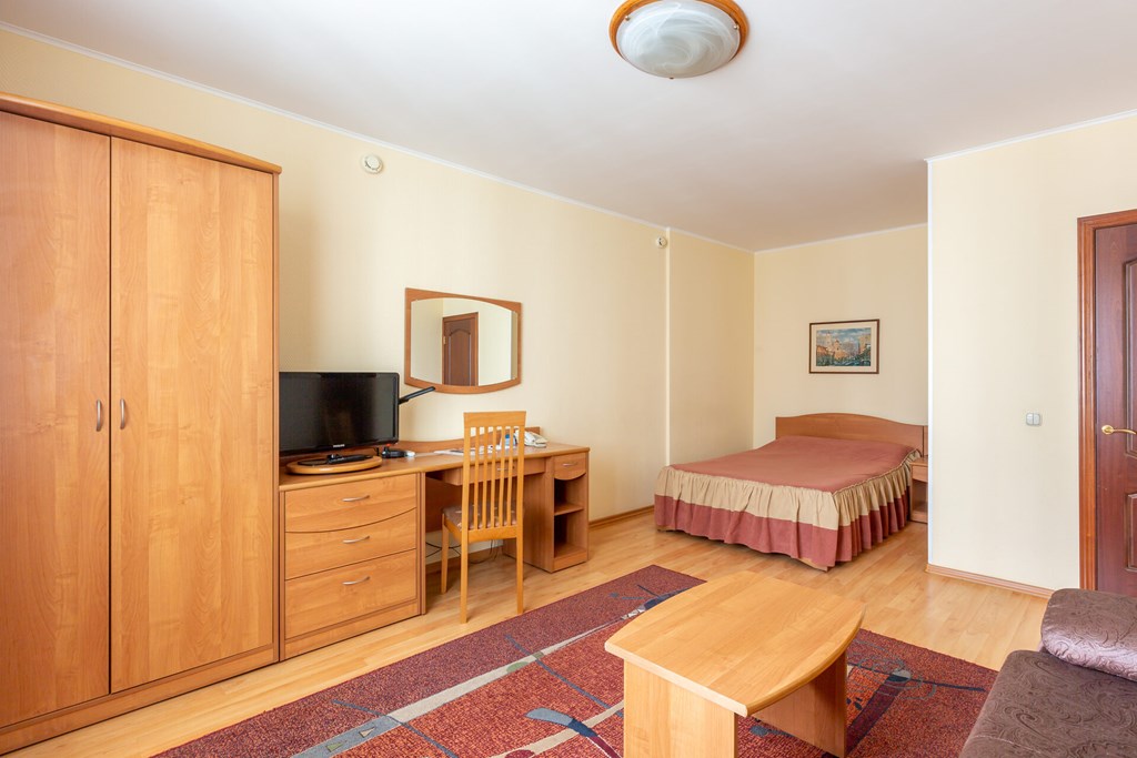 Volga Apart-hotel Moscow: Room DOUBLE SINGLE USE WITH KITCHENETTE