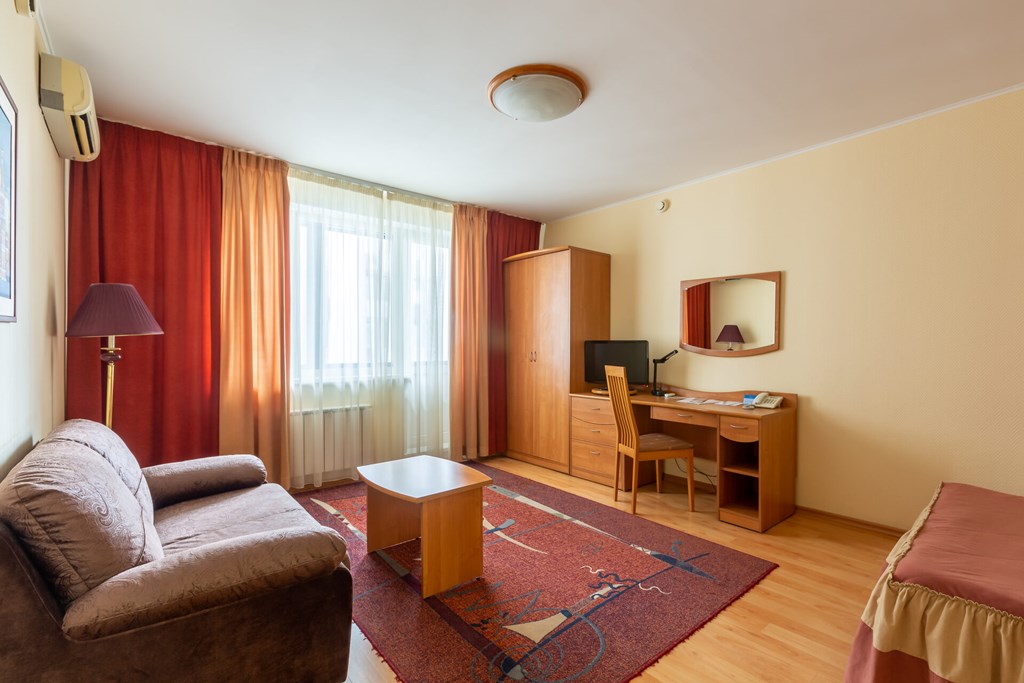 Volga Apart-hotel Moscow: Room DOUBLE SINGLE USE WITH KITCHENETTE