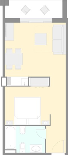 Aparthotel Sant Andreu: Room APARTMENT CAPACITY 4 ONE BEDROOM - photo 30