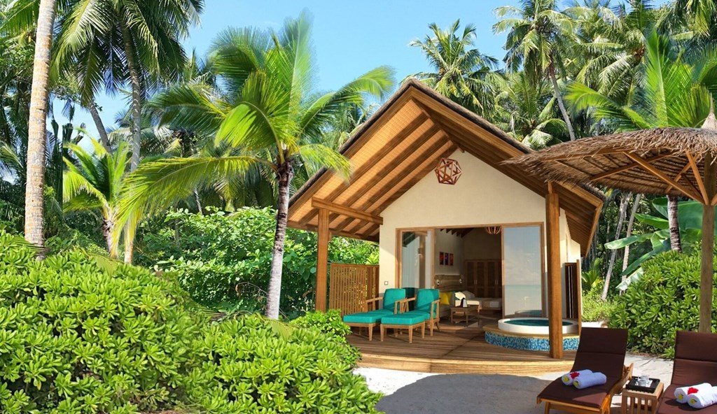 Reethi Faru Resort: Hotel exterior