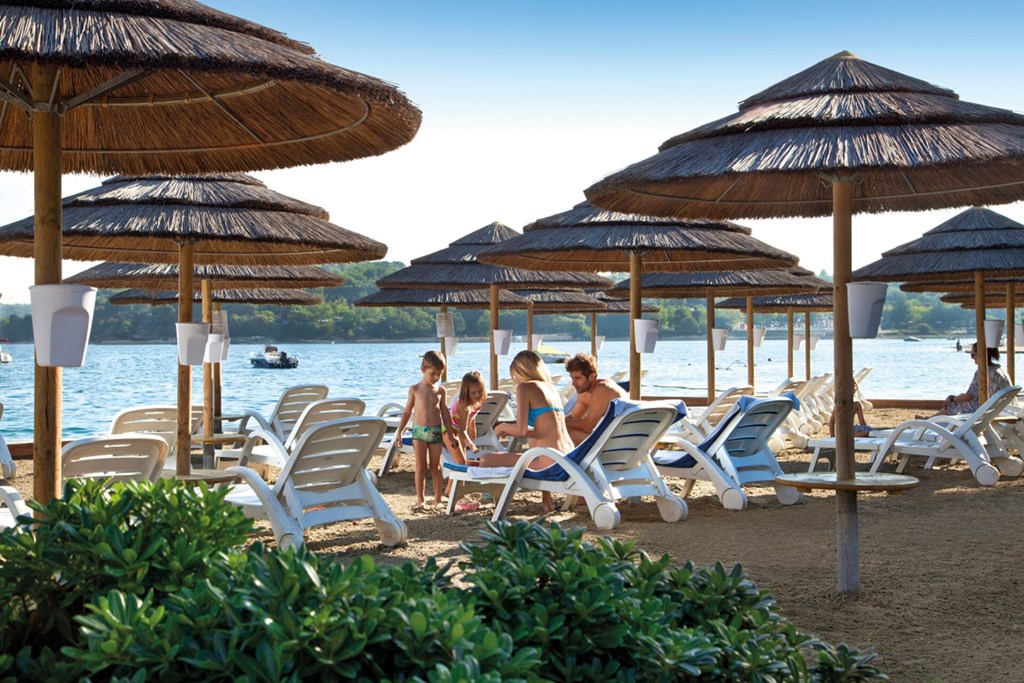 Valamar Tamaris Resort: Beach