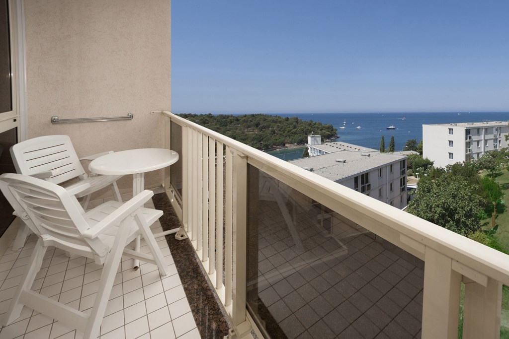 Hotel Istra Plava Laguna: Room DOUBLE SIDE SEA VIEW WITH BALCONY