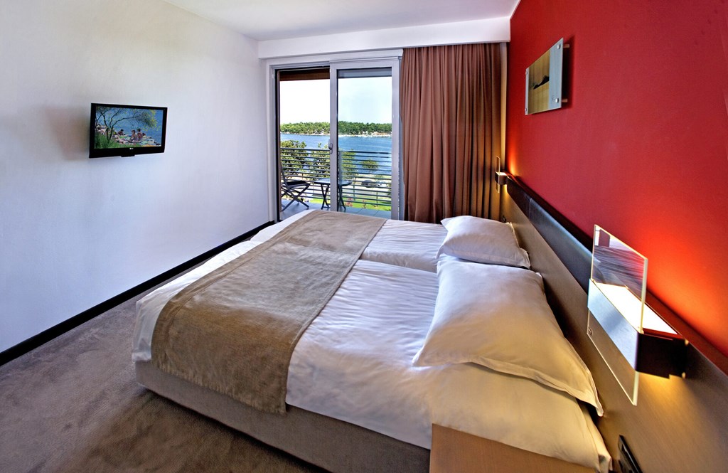 Hotel Molindrio Plava Laguna: Room DOUBLE SEA VIEW WITH BALCONY