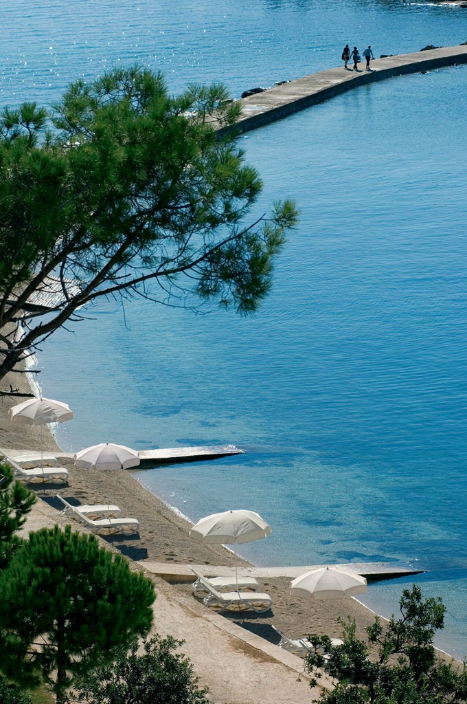 Island Hotel Istra: Beach