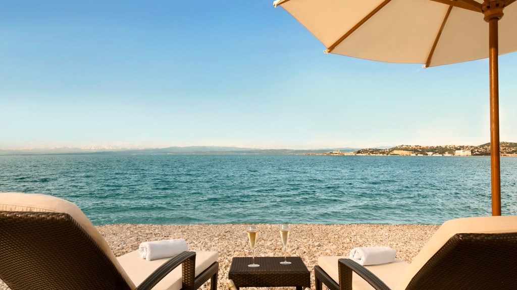 Kempinski Hotel Adriatic Istria Croatia: Beach