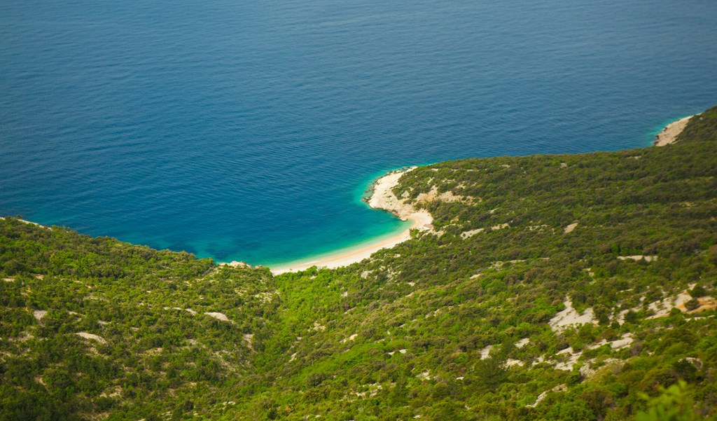 Hotel Zlatni Lav: Beach