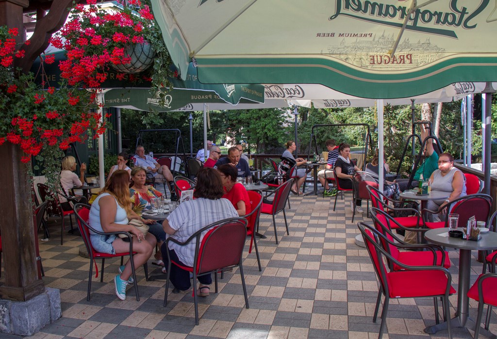 Hotel Risnjak: Terrace