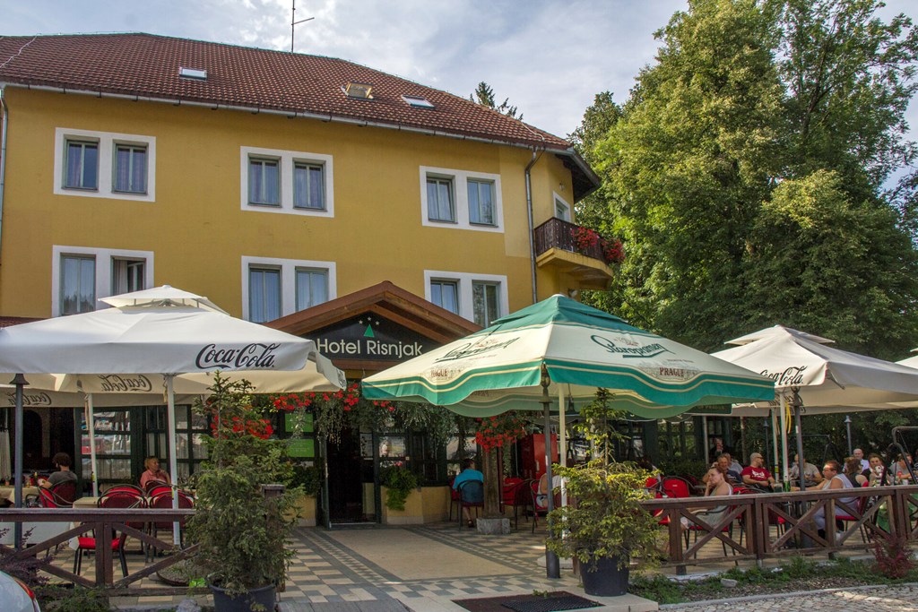 Hotel Risnjak: Terrace