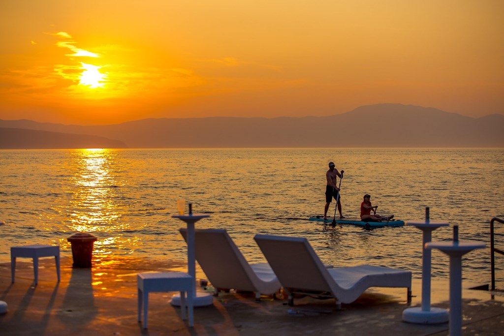 Hotel Malin: Beach