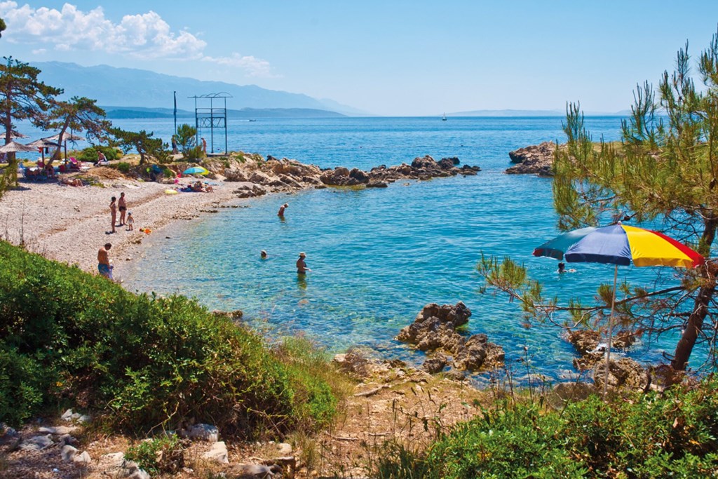 Valamar Padova hotel: Beach