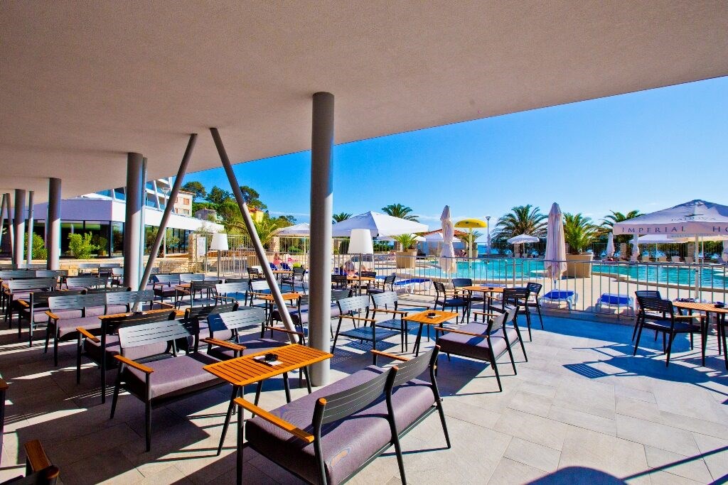 Valamar Padova hotel: Terrace