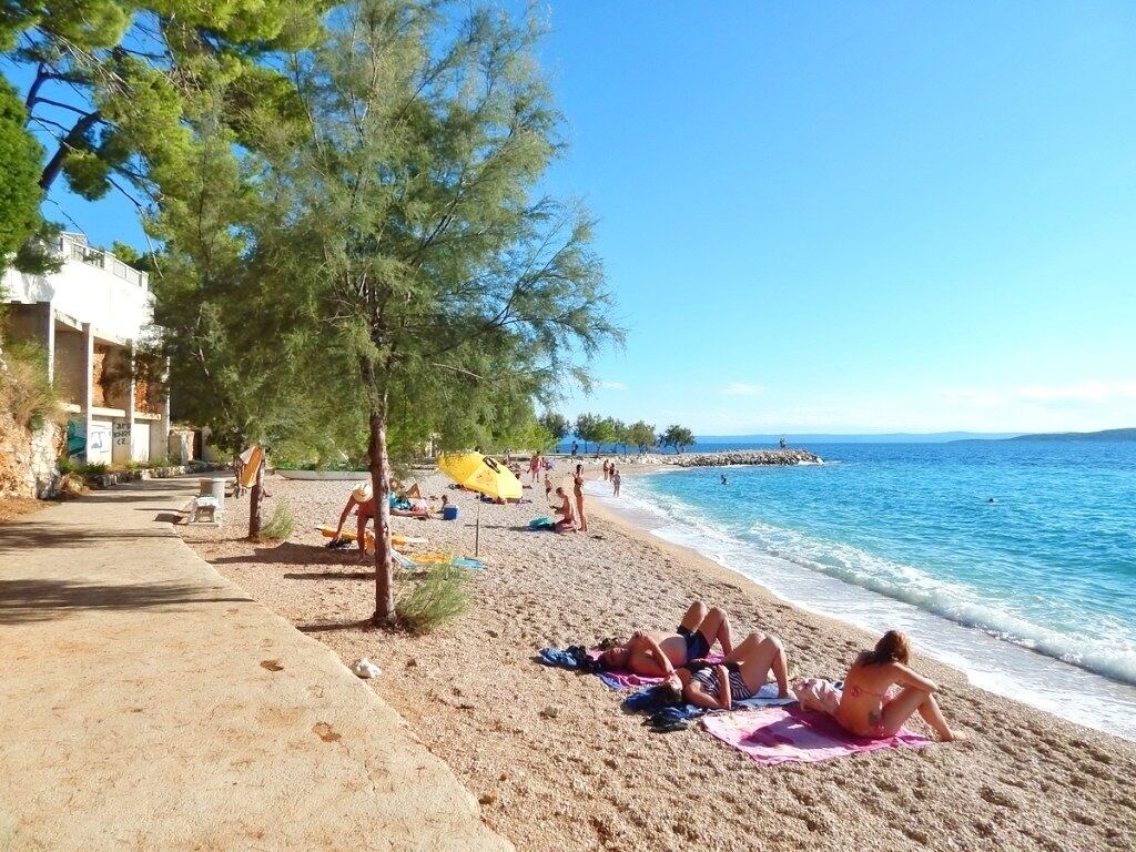 Apartments Lucija: Beach