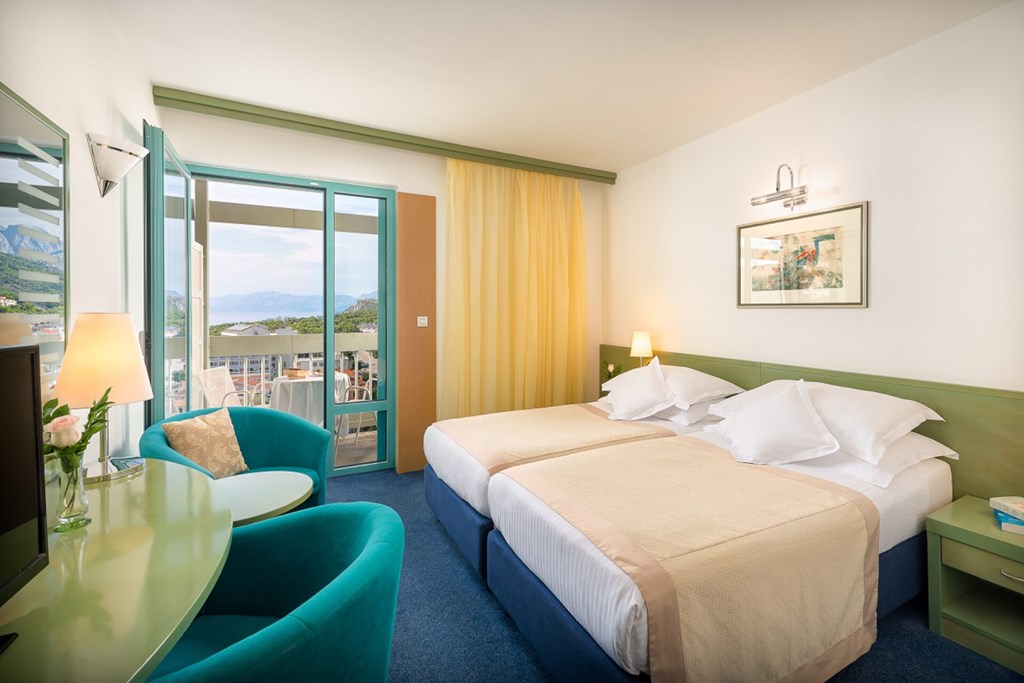 Dalmacija Sunny Hotel by Valamar: Room DOUBLE SIDE SEA VIEW WITH BALCONY