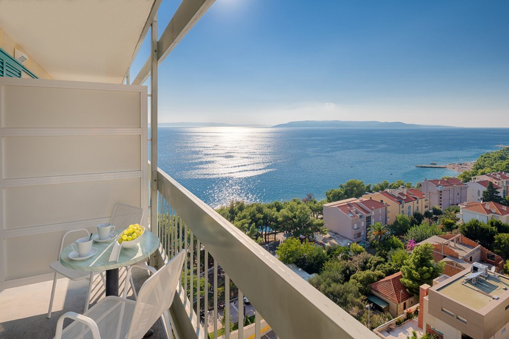 Dalmacija Sunny Hotel by Valamar: Room DOUBLE SIDE SEA VIEW WITH BALCONY