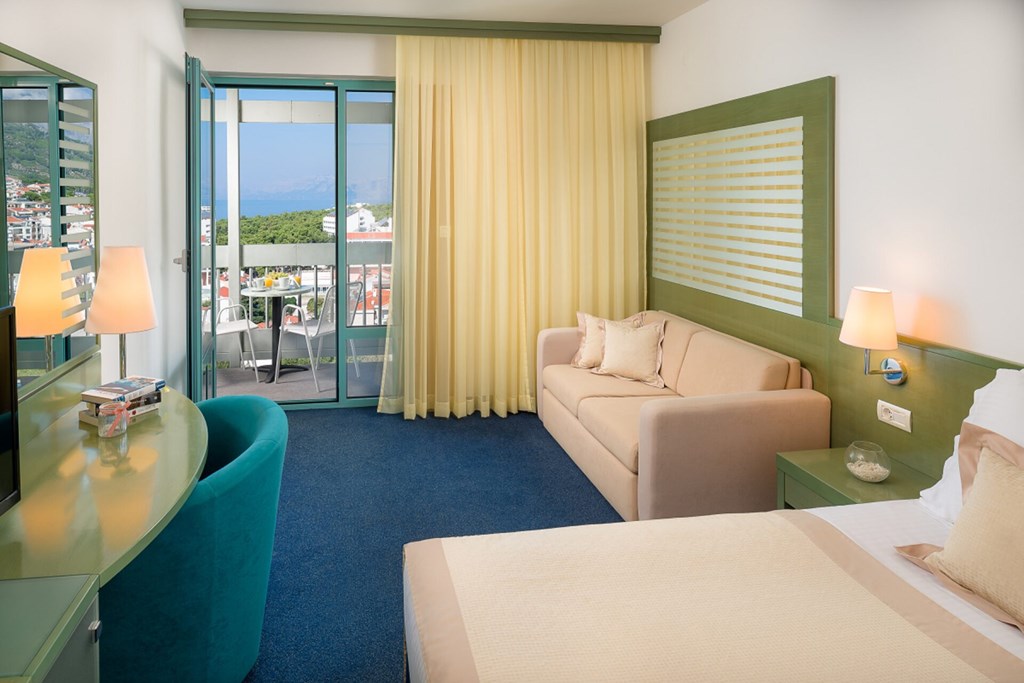 Dalmacija Sunny Hotel by Valamar: Room DOUBLE SUPERIOR SIDE SEA VIEW